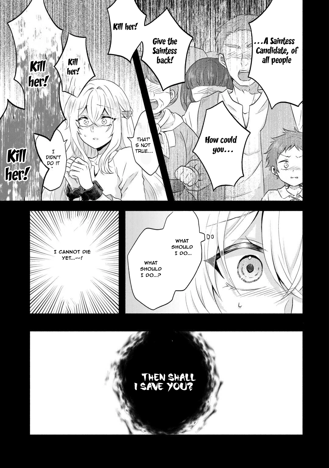 The Savior Saintess Is Devoured by the Gluttonous Demon. Chapter 1 - . Page 3